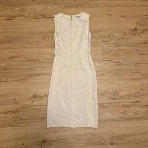 Antonio Melani Tan Sleeveless Sheath Dress Tan Women's Size 0